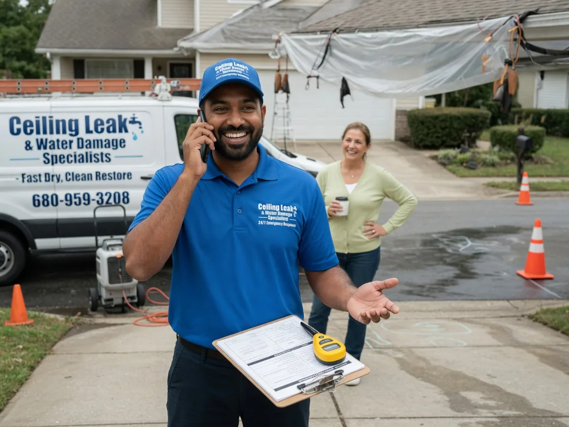 Ceiling Leak Cleanup Glencliff, NH FAQs